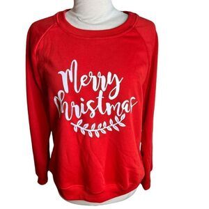 Blooming Jelly Red holiday Christmas sweatshirt pullover